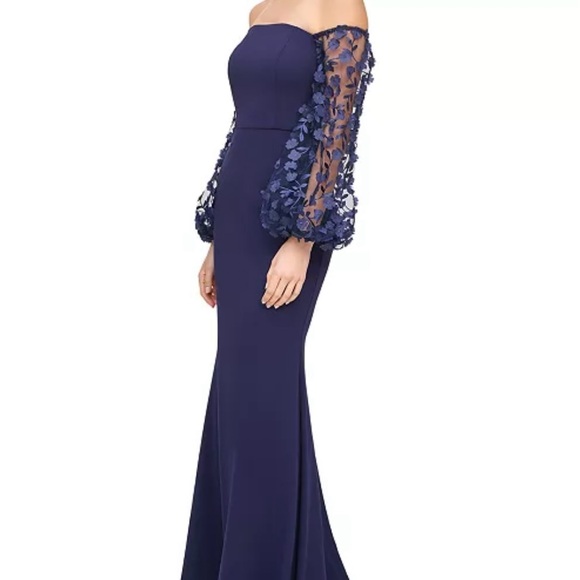 NWT Eliza J formal floor length gown - Picture 4 of 9